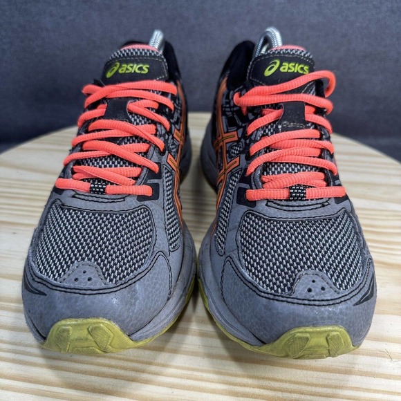 Asics Womens Gel Venture 6 T7G6Q Gray Black Running Shoes Sneakers Size 9 - Picture 2 of 8